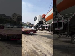 Zoomlion ha ristrutturato lo spostamento dei camion 12cbm Shanghai HINO P11C-VK 10.52L della betoniera